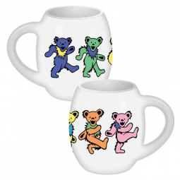 Grateful Dead Dancing Bears 18 Oz. Oval Mug